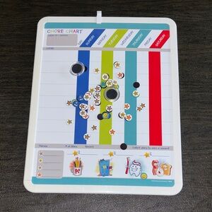Magnetic Kids Chore Chart Board - Multi Color